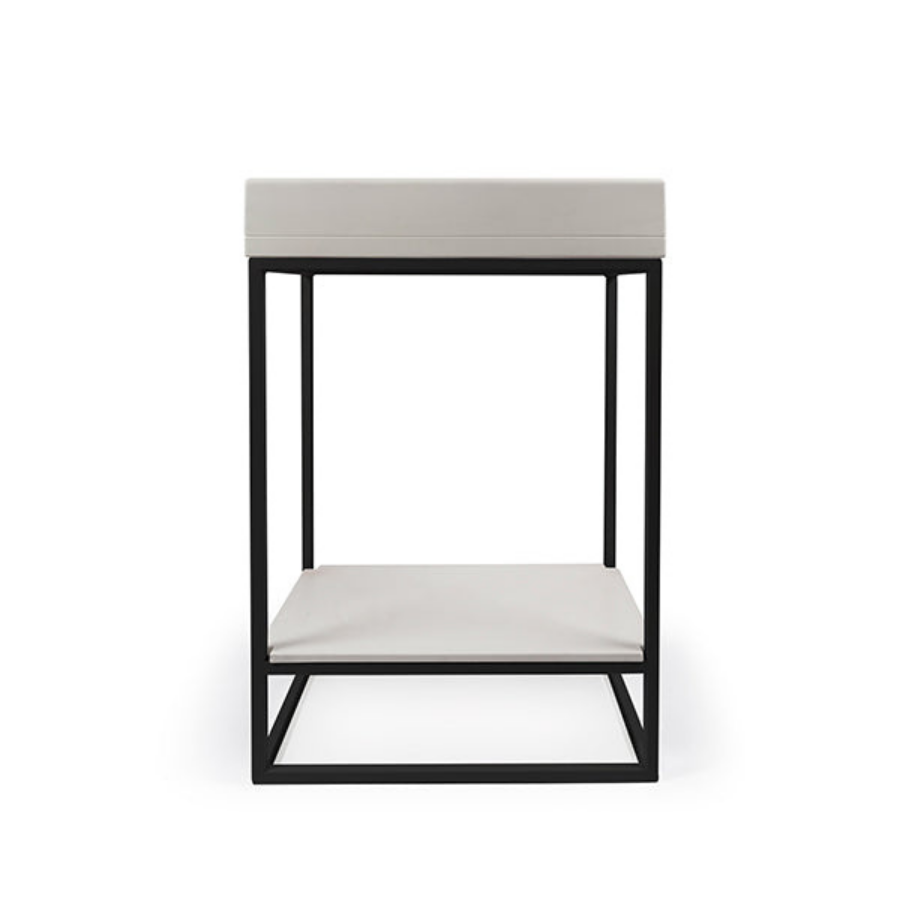 Nood Co Box Basin Vanity Set Ivory