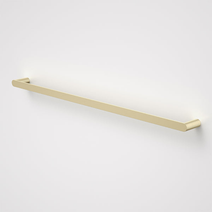 Caroma Urbane II Single Towel Rail 825mm Brushed Brass
