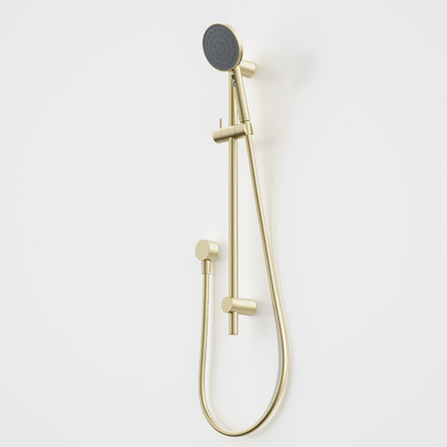 Caroma Urbane II Rail Shower Brushed Brass