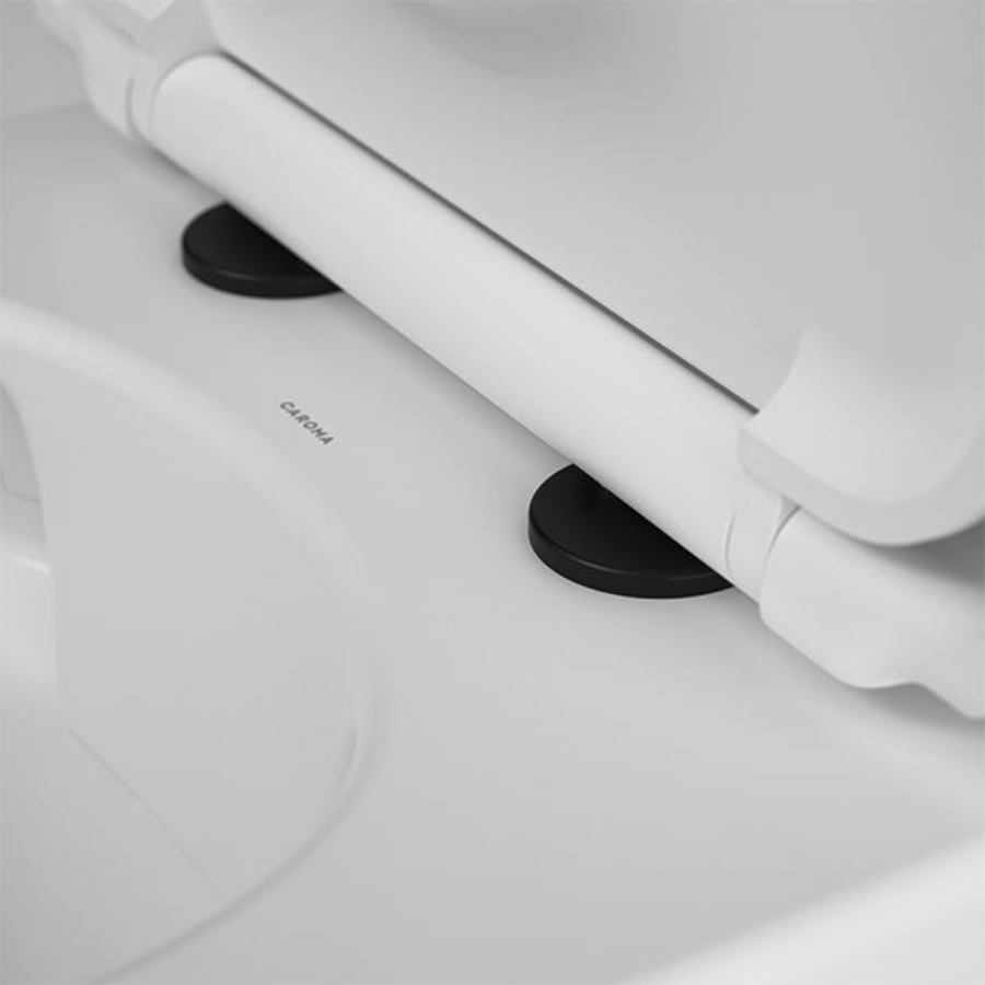 Caroma Urbane II Toilet Seat Hinge Matte Black