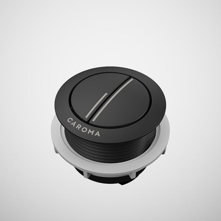 Caroma Urbane II Cistern Flush Button Matte Black