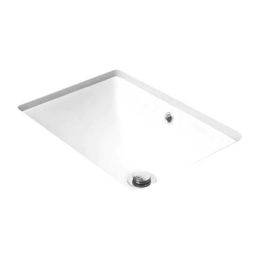 ADP Dish Under Counter Basin White