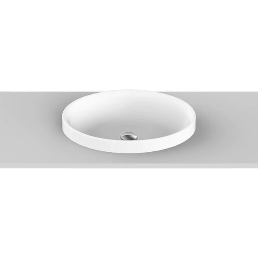 ADP Dignity Semi Inset Basin White