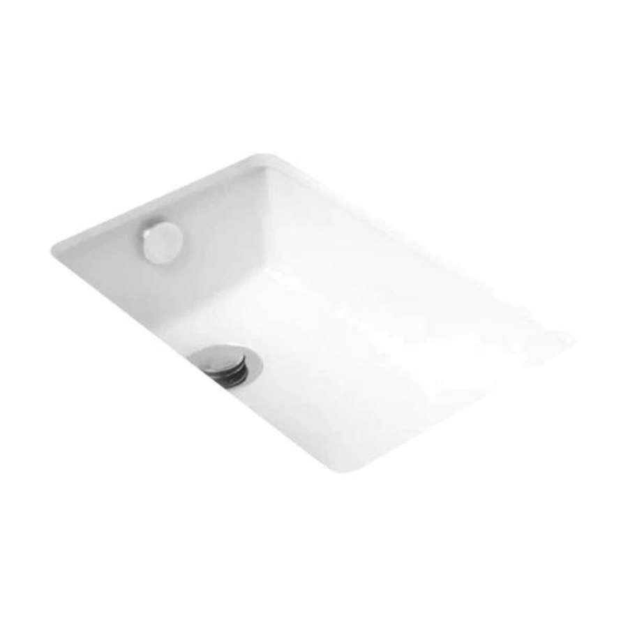 ADP Bo Under Counter Basin White