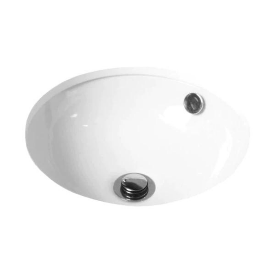 ADP Round Under Counter Basin White