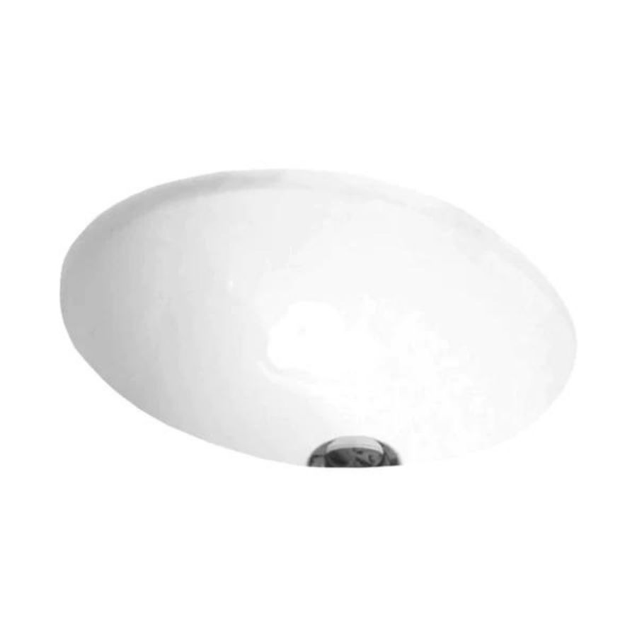 ADP Oval Under Counter Basin White