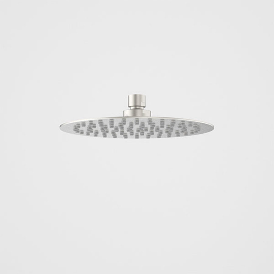 Caroma Urbane II Round Rain Shower Head 200mm Brushed Nickel