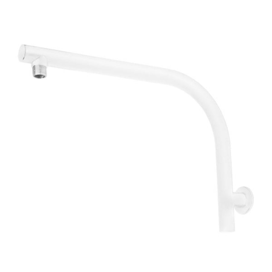 ADP Twilight High Rise Shower Arm-Matte White