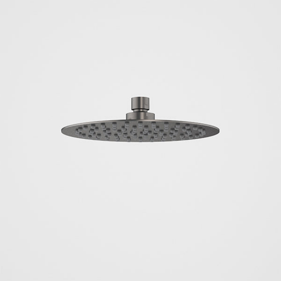 Caroma Urbane II Round Rain Shower Head 200mm Gunmetal