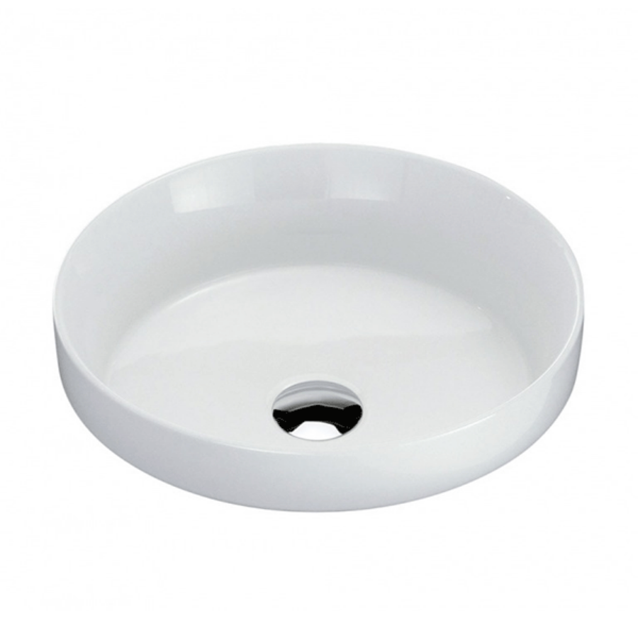Fienza Reba Semi-Inset Basin - Gloss White