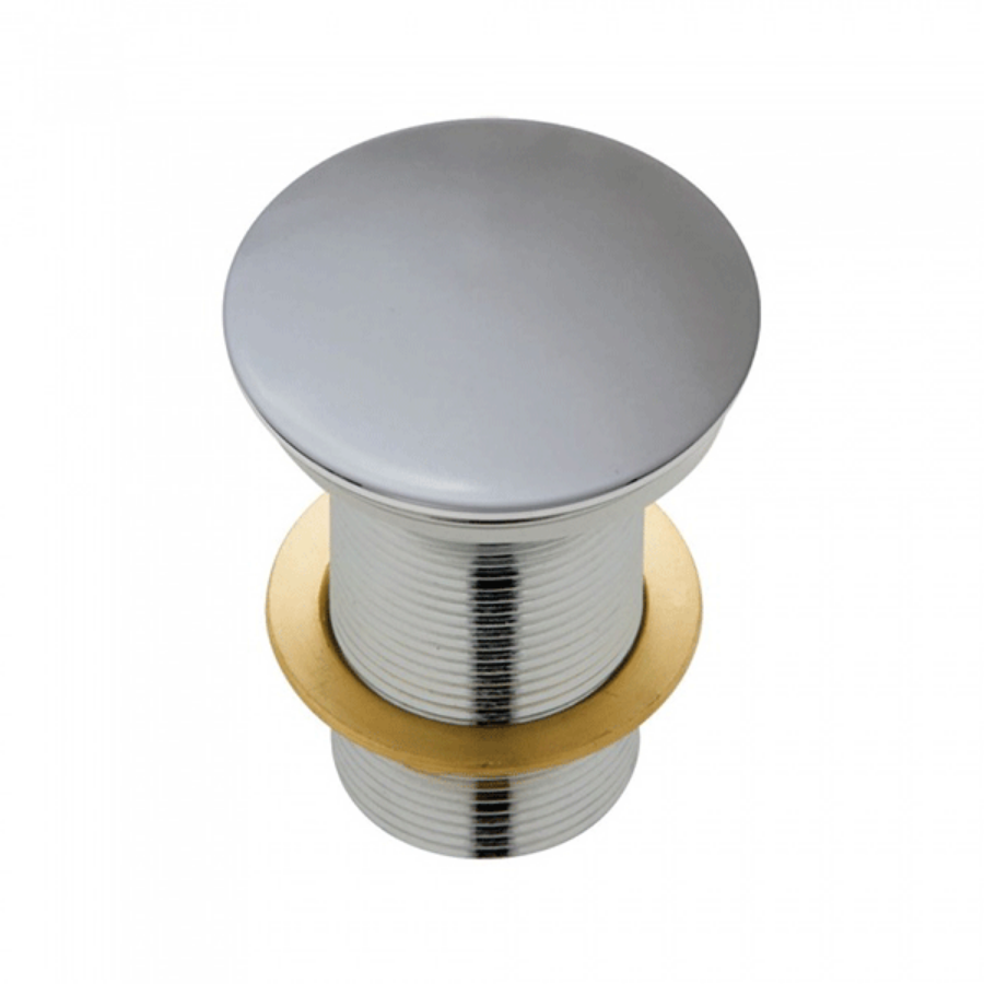 Fienza Ceramic Matte Light Grey Dome Basin Pop-Up Waste (32mm)