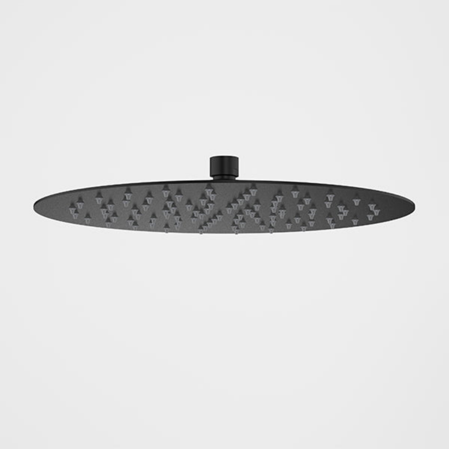 Caroma Urbane II Round Rain Shower Head 300mm Matte Black