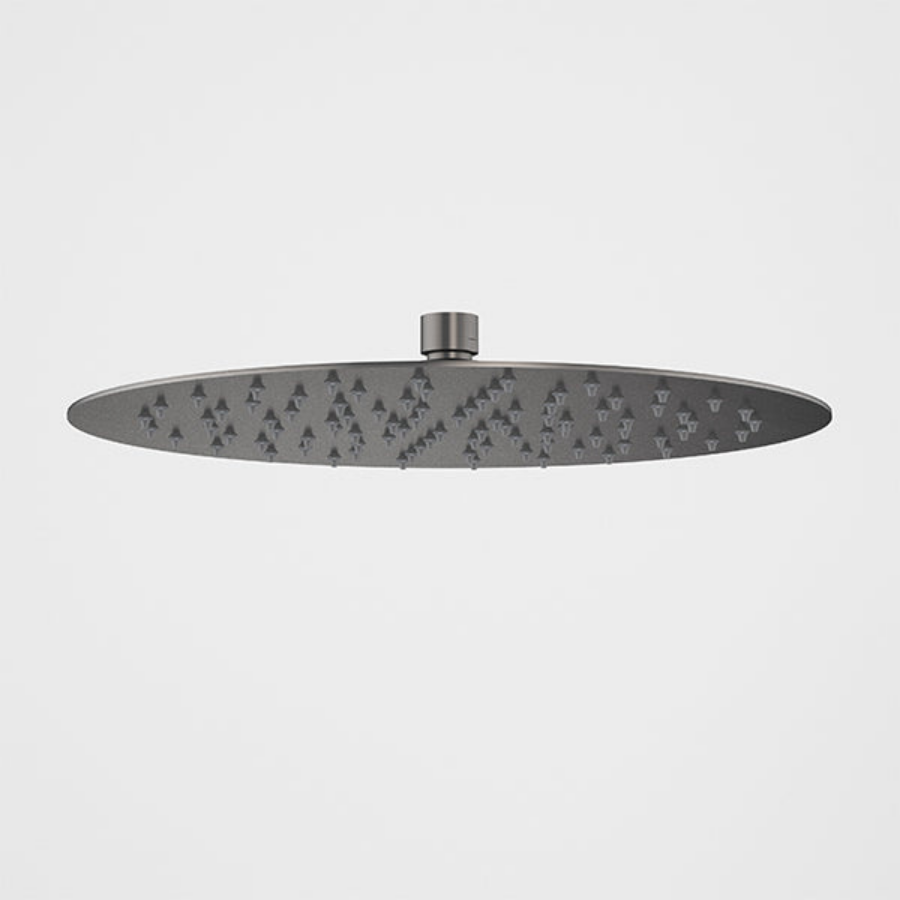 Caroma Urbane II Round Rain Shower Head 300mm Gunmetal