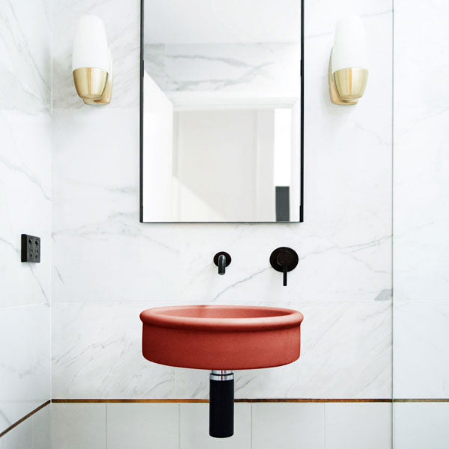 Nood Co Tubb Basin Wall Hung Musk