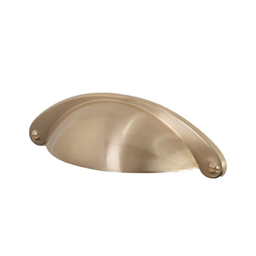 ADP Seashell Standard Handle Brushed Brass
