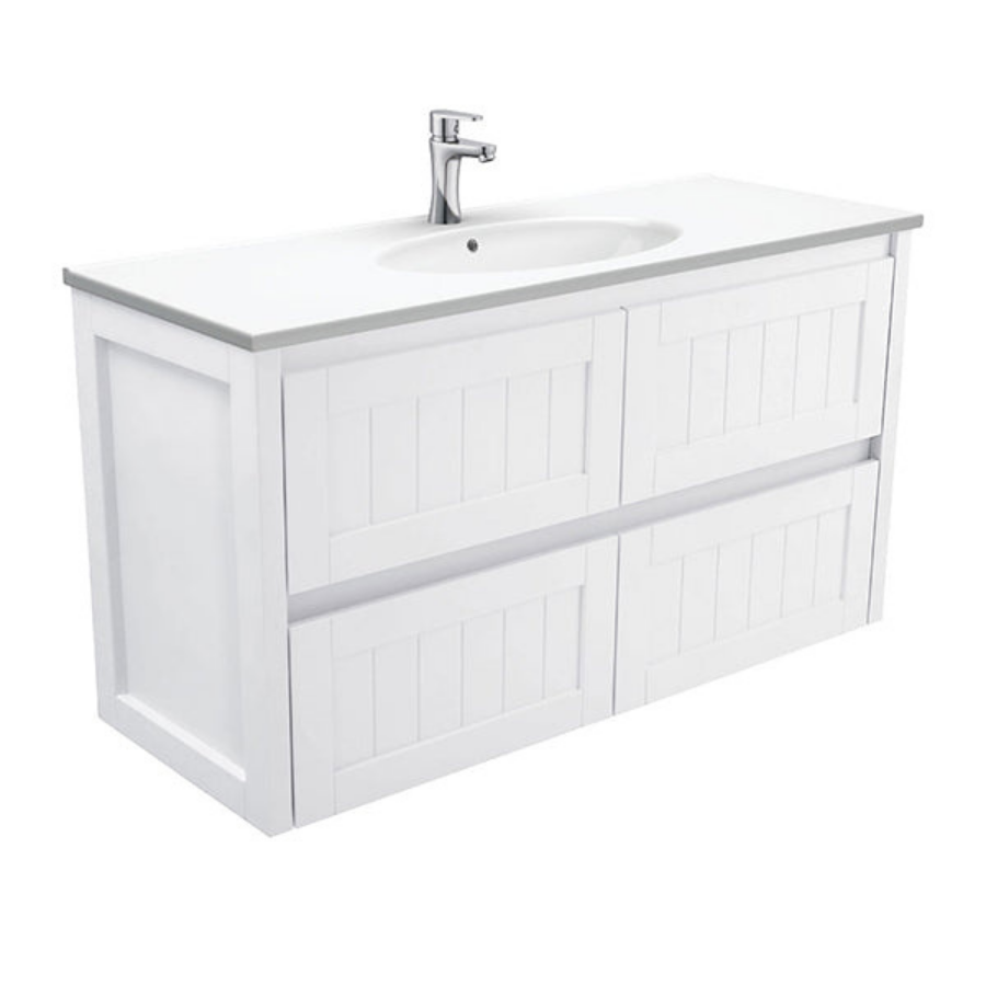 Fienza Rotondo Hampton Wall Hung Vanity 750mm - 1200mm