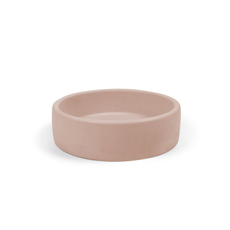 Nood Co Bowl Basin Surface Mount Blush Pink