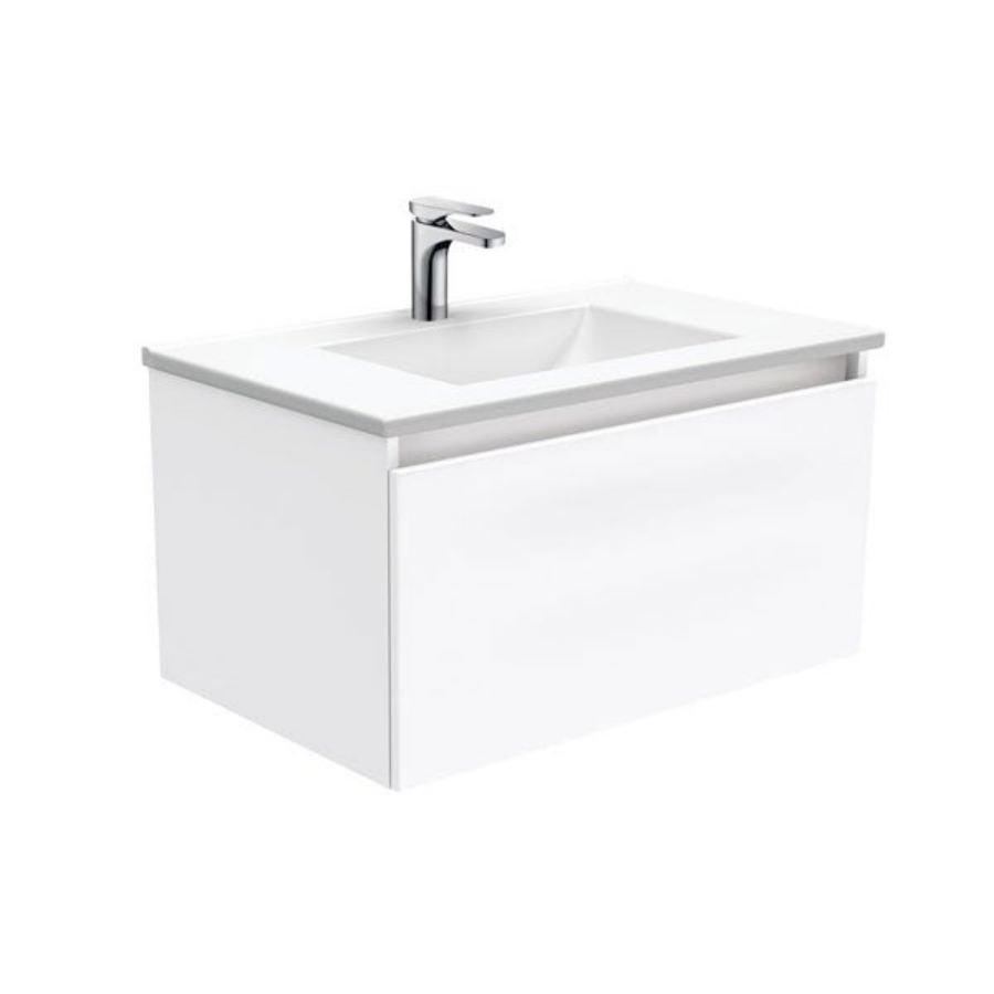 Fienza Vanessa Manu Wall Hung Vanity 750mm - 1200mm - White