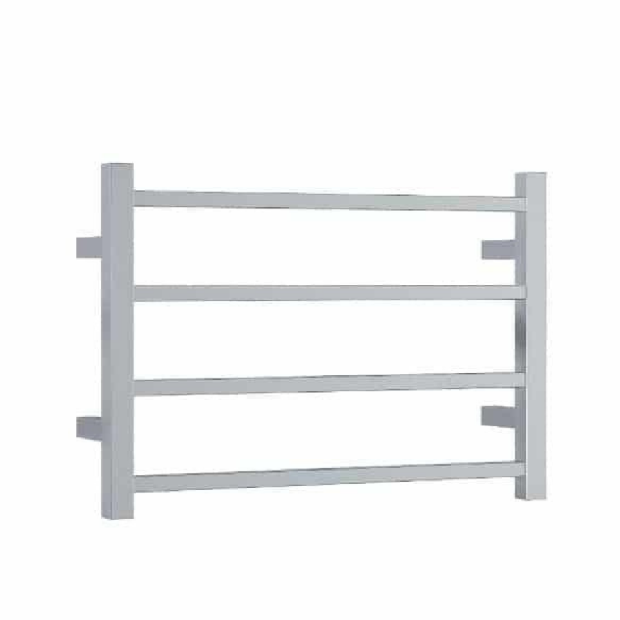 Thermogroup 4 Bar Thermorail Straight Square Heated Towel Ladder 600mm