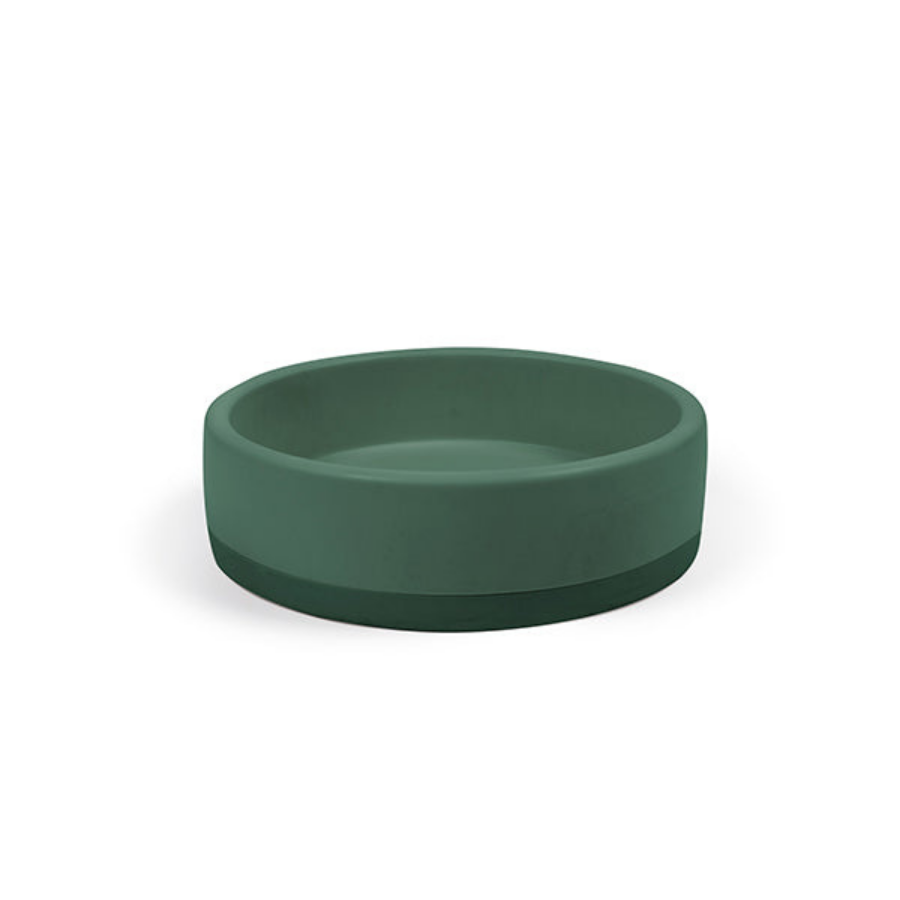 Nood Co Bowl Basin Two Tone Surface Mount Teal