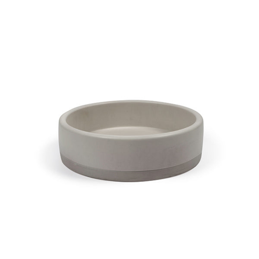 Nood Co Bowl Basin Two Tone Surface Mount Sky Grey