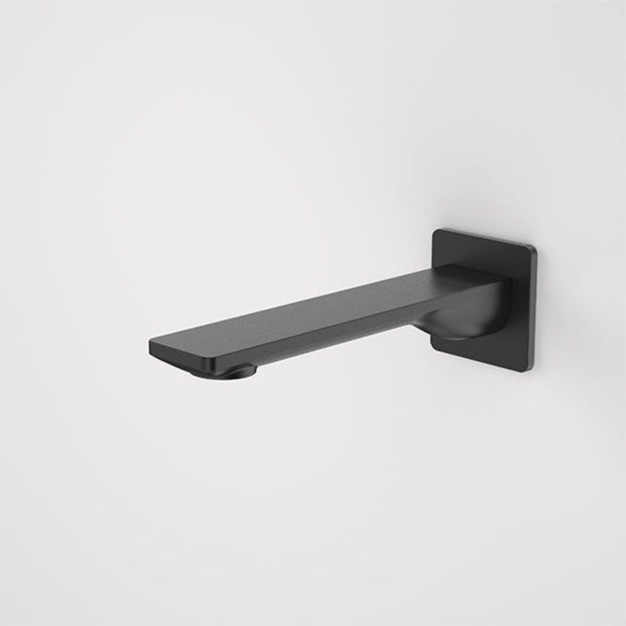 Caroma Urbane II Square 180mm Basin/Bath Outlet Matte Black