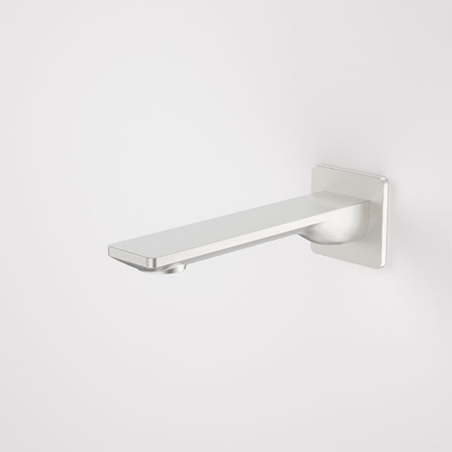 Caroma Urbane II Square 180mm Basin/Bath Outlet Brushed Nickel