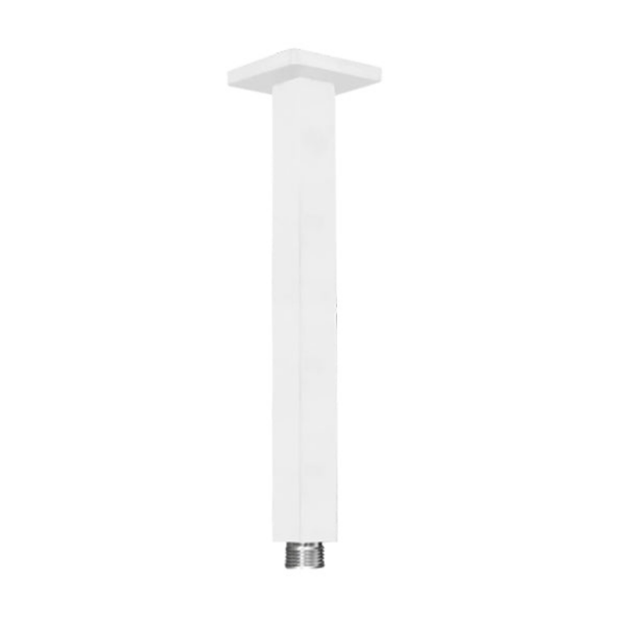 ADP Dusk Ceiling Shower Arm 250mm-Matte White