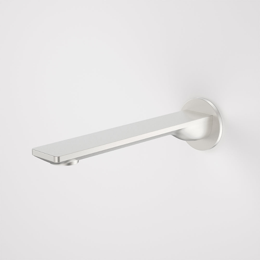 Caroma Urbane II Square 220mm Basin/Bath Outlet Brushed Nickel