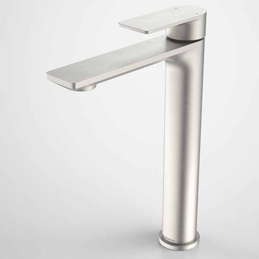 Caroma Urbane II Tower Basin Mixer Brushed Nickel