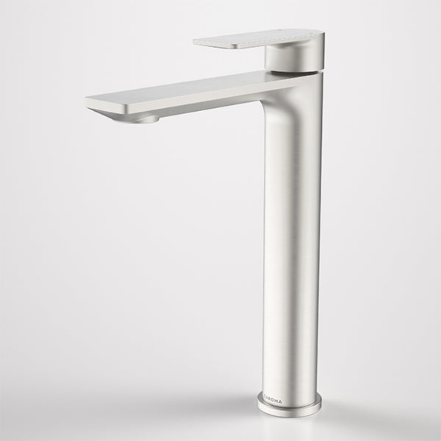 Caroma Urbane II Tower Basin Mixer Brushed Nickel
