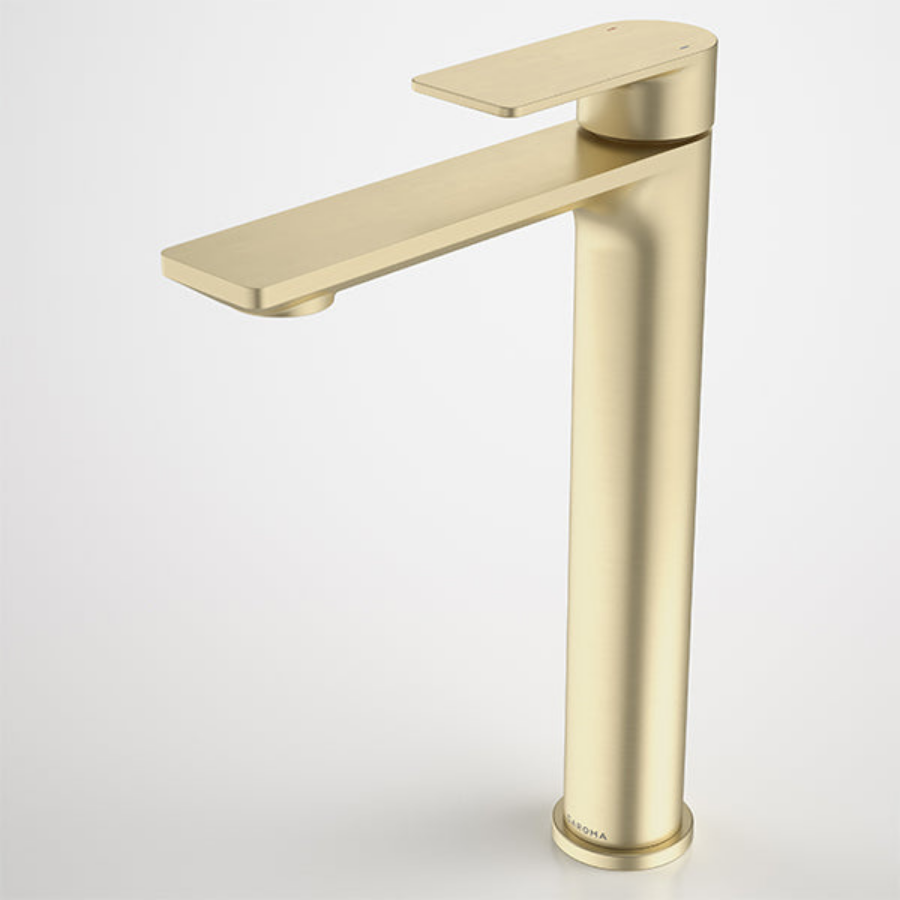 Caroma Urbane II Tower Basin Mixer Brushed Brass