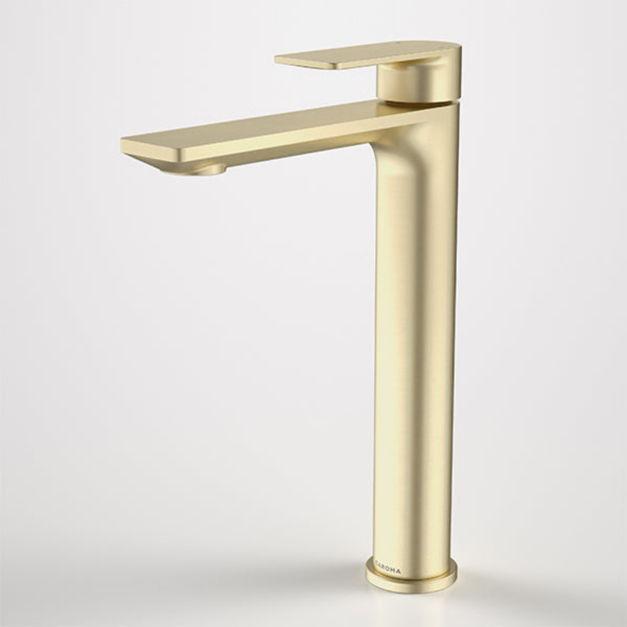 Caroma Urbane II Tower Basin Mixer Brushed Brass
