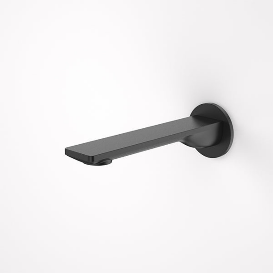 Caroma Urbane II Round 180mm Basin/Bath Outlet Matte Black