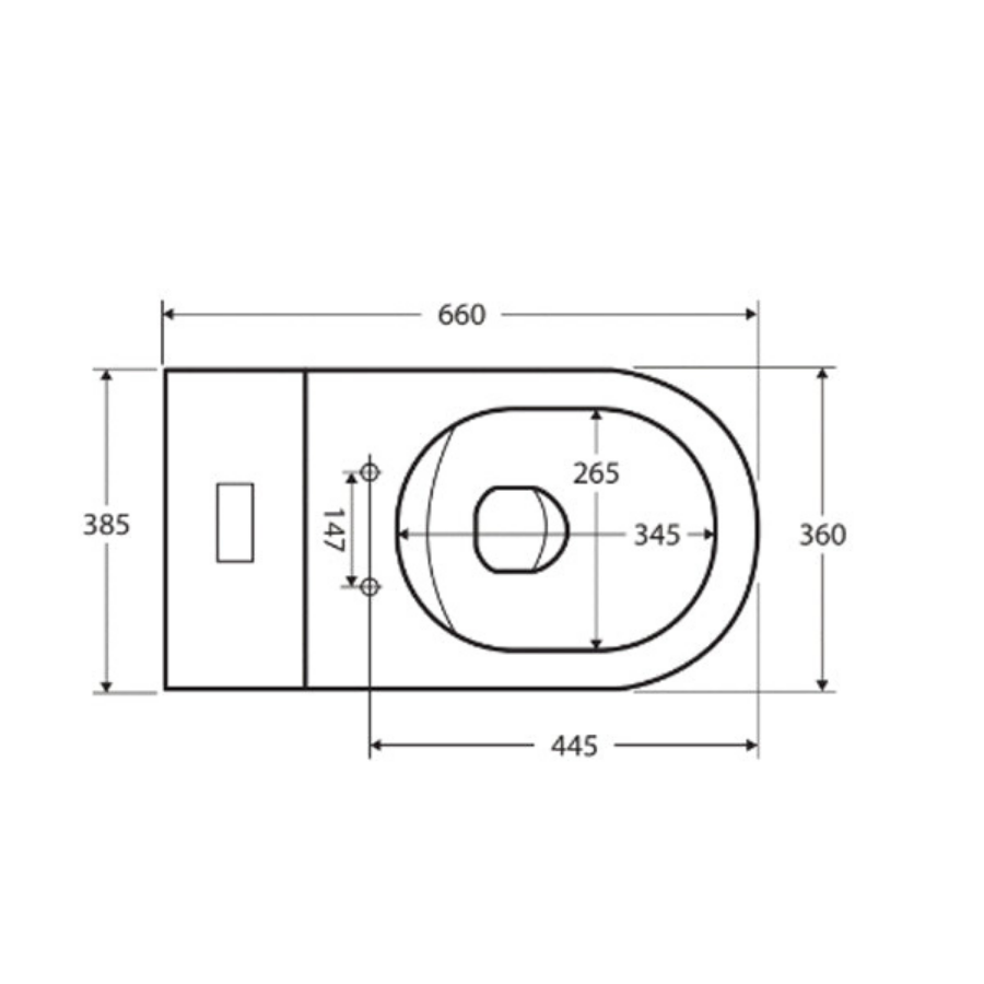 Fienza Universal UF Toilet Seat White