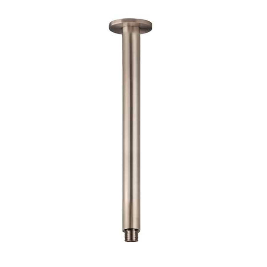 Meir Round Ceiling Shower Arm 300mm Champagne