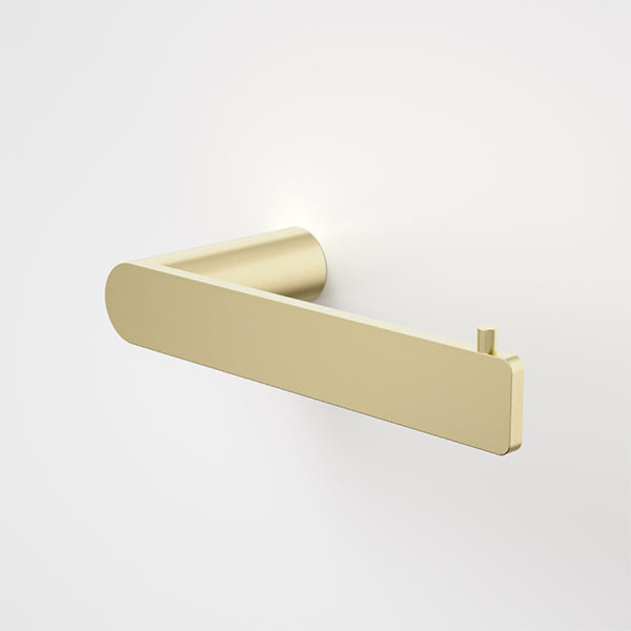 Caroma Urbane II Toilet Roll Holder Brushed Brass