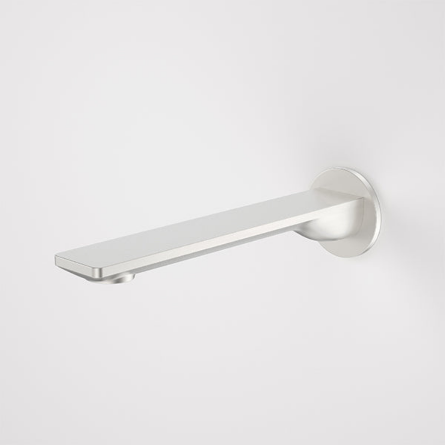 Caroma Urbane II Round 220mm Basin/Bath Outlet Brushed Nickel
