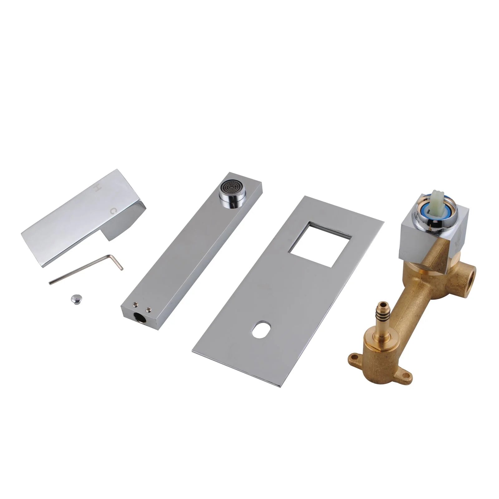 Blaze Wall Mixer: Sleek design for bathtub and basin perfection-CH0113_BM, 2