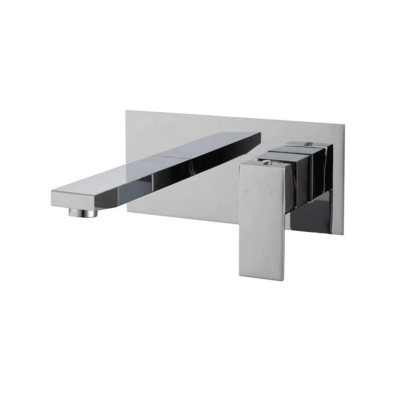 Blaze Wall Mixer with Spout for Bathtub and Basin-Chrome-CH0113-2-EX-BM