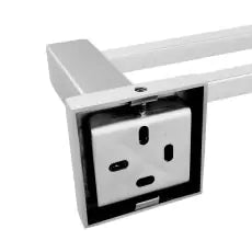 Blaze Double Towel Rail: Stylish and Functional Bathroom Towel Storage-Chrome-CH6302_TR, 2