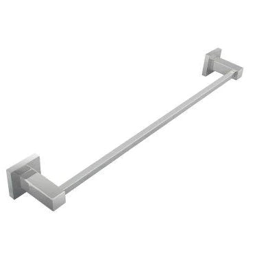 Blaze Single Towel Rail: Minimalist and Durable Bathroom Accessory Solution-Chrome-CH6301_TR, 2