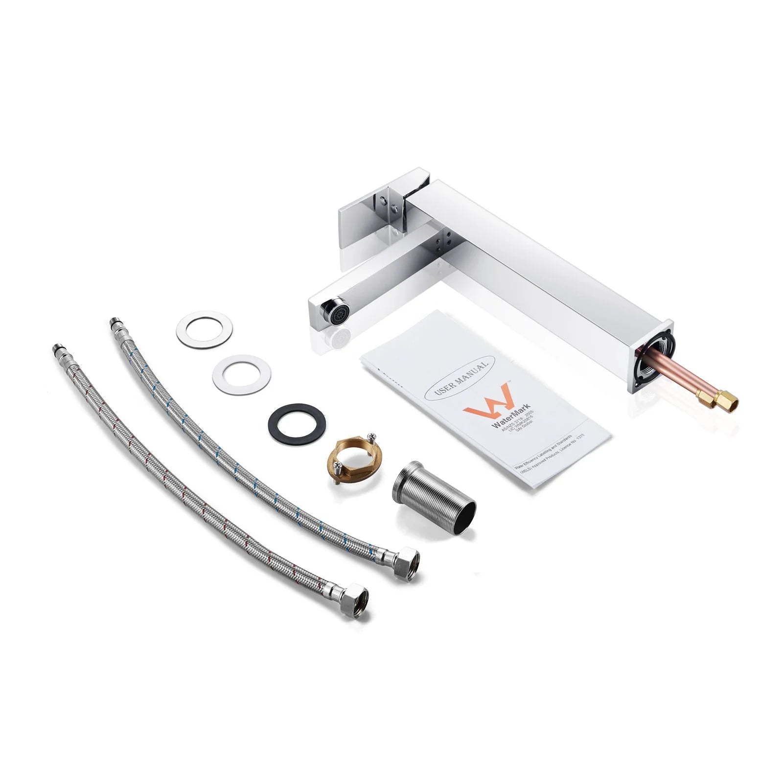 Blaze Tall Basin Mixer: Modern Faucet with Sleek Design and Functionality-Chrome-CH0119_BM, 2