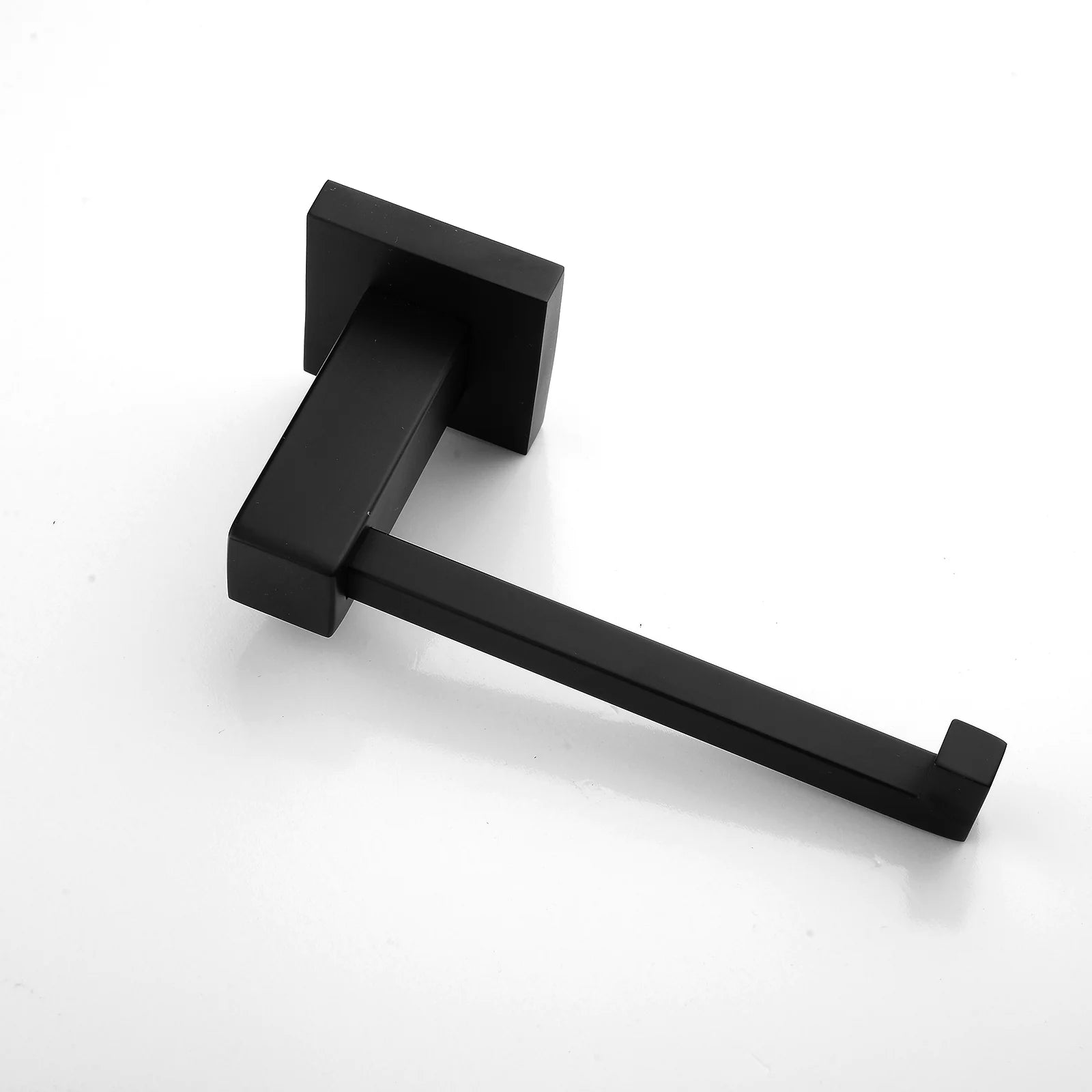 Blaze Toilet Paper Roll Holder:Sleek and Durable Bathroom Essential-Black-OX6313_TR