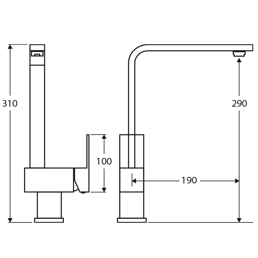 Fienza Jet Sink Mixer