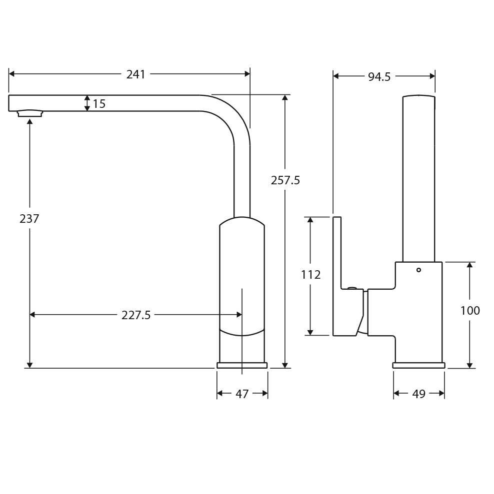 Fienza Koko Swivel Sink Mixer