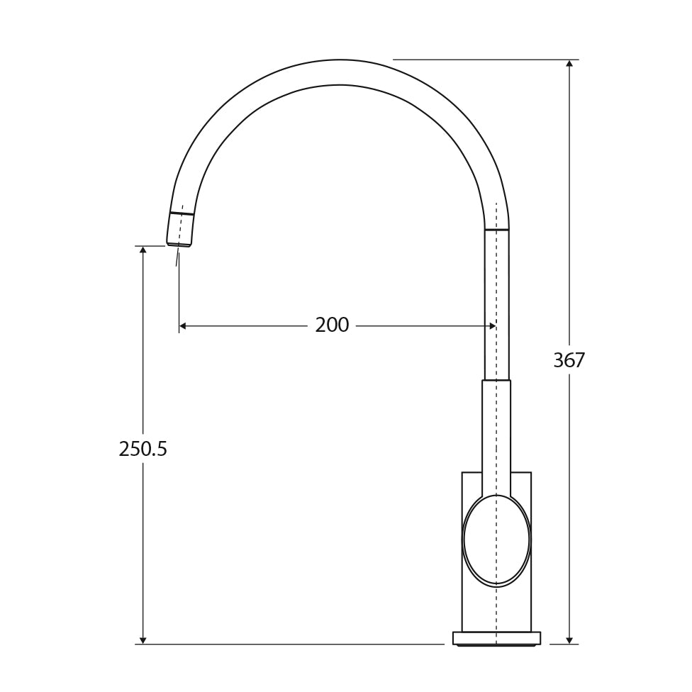 Fienza Ovalie Sink Mixer