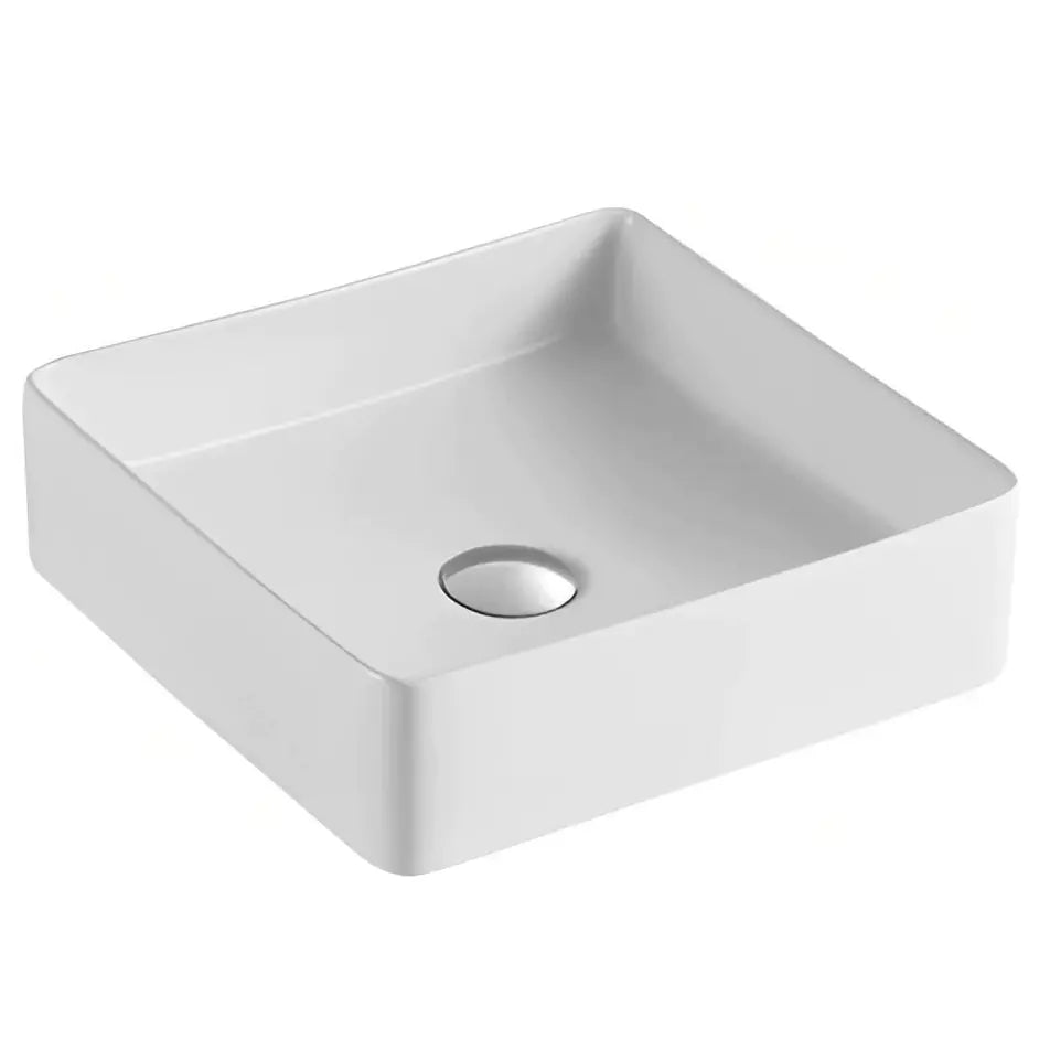 Fine Ceramic Basin 360mm: Compact and Stylish Ceramic Basin-Matte White-PA3636MW