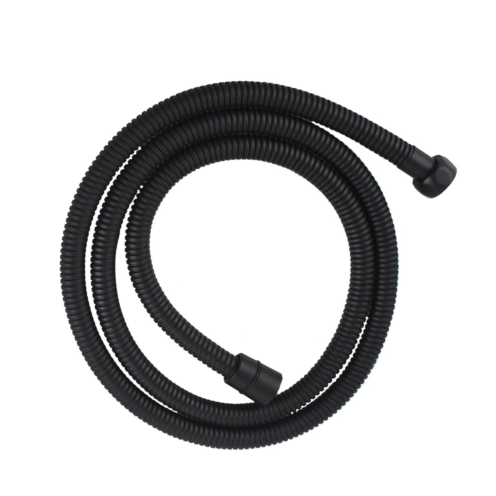 1500mm Flexible Shower Hose: A Coiled Versatile Hose for Showers-Black-SH150-B