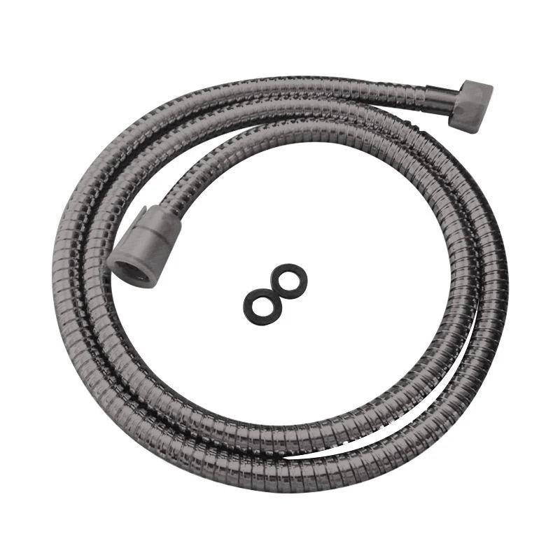 1500mm Flexible Shower Hose: A Coiled Versatile Hose for Showers-Gun Metal Grey-SH150GM